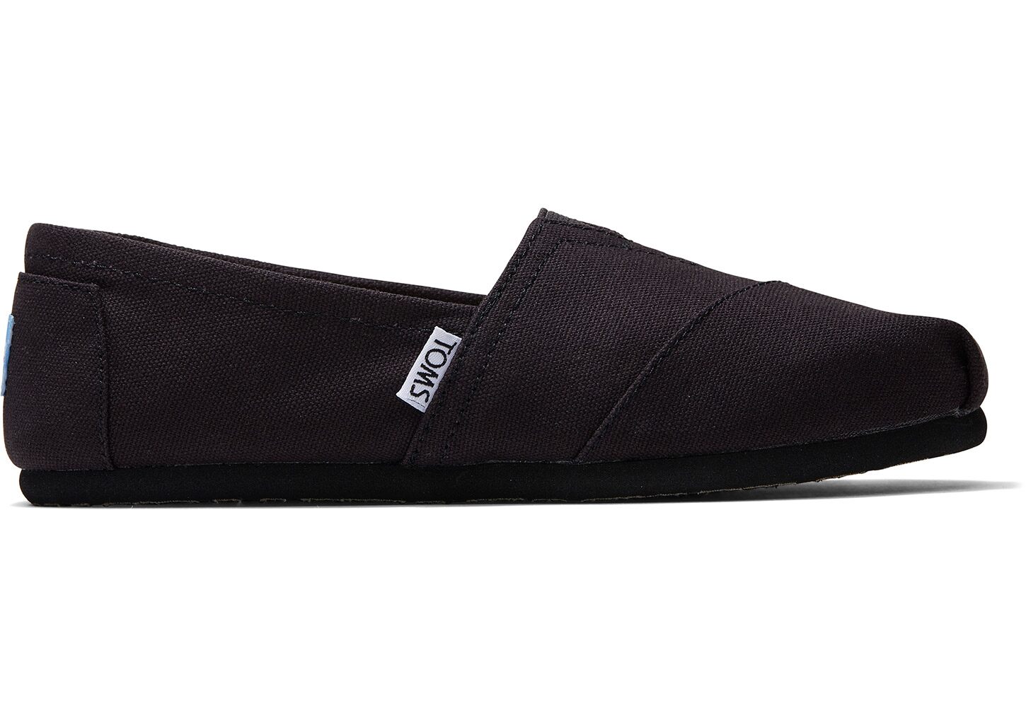 Toms Classics Canvas - Womens Slip Ons - Black - NZ - 046783GKM